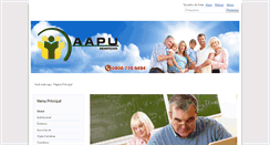 Desktop Screenshot of aapu.com.br